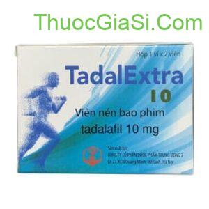 Tadalextra 10 (Tadalafil 10mg) điều trị rối loạn cương dương h/2v