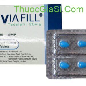Viafill 20 (Tadalafil 20mg) THAIBIPHAR điều trị rối loạn cương dương