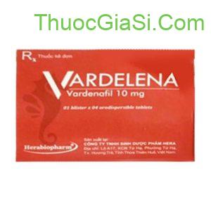 VARDELENA (Vardenafil 10mg) - điều trị rối loạn cương dương thế hệ mới ít tác dụng phụ - Herabiopharm H/4v