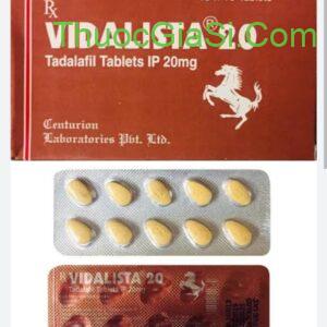 VIDALISTA 20 (Tadalafil 20mg) thuốc sinh lý nam 1 vidalista 20 ta 5131
