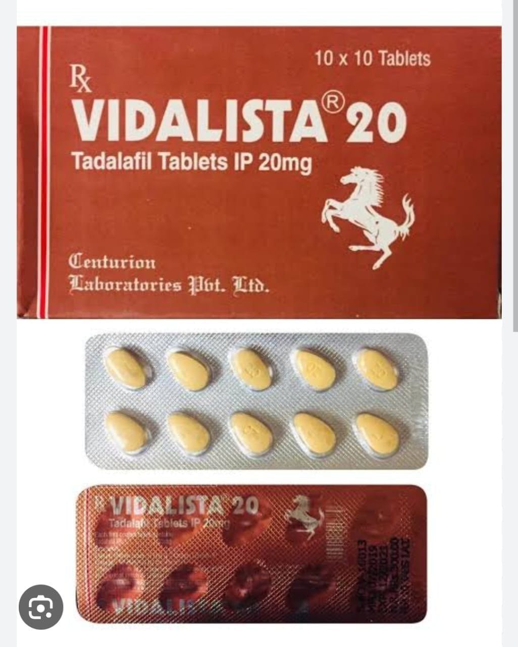 VIDALISTA 20 giá bao nhiêu? | thuoctotgiasi.com