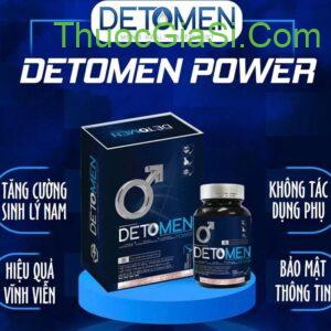 Detomen Power Bổ Sung Kẽm – Tăng Cường Sinh Lý Nam Giới, Bổ Thận