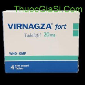 Virnagza (Tadalafil 20mg) trị rối loạn cương cứng dương vật