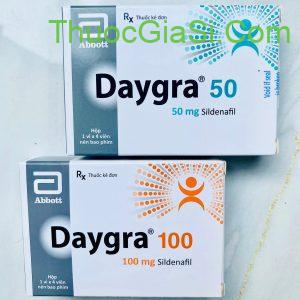 Daygra 50 (Sildenafil 50mg) - điều trị rối loạn cương dương - Abbott Mỹ