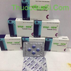 Viga New 20 (Tadalafil 20mg) trị rối loạn cương dương, liệt dương