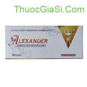 Alexander (Vardenafil 40mg + Dapoxetine 100mg)