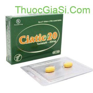 Ciatic 20 (Tadalafil 20mg) – Điều trị rối loạn cương dương, cải thiện sinh lý nam giới 6 Ciatic 20 (Tadalafil 20mg)