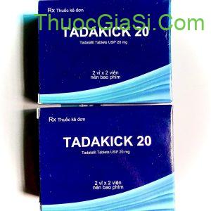Tadakick (Tadalafil 20mg) – Hỗ trợ điều trị rối loạn cương dương, tăng cường sinh lý nam giới hiệu quả 1 Tadakick (Tadalafil 20mg) – Hỗ trợ điều trị rối loạn cương dương, tăng cường sinh lý nam giới hiệu quả
