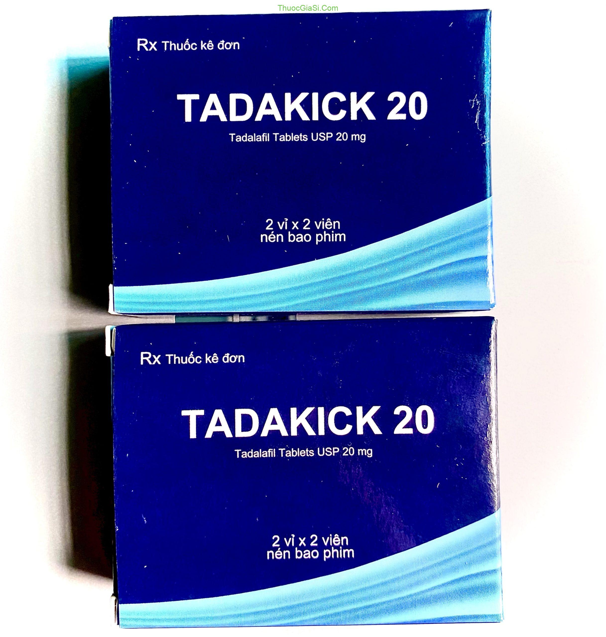 Tadakick (Tadalafil 20mg) – Hỗ trợ điều trị rối loạn cương dương, tăng cường sinh lý nam giới hiệu quả Tadakick (Tadalafil 20mg) – Hỗ trợ điều trị rối loạn cương dương, tăng cường sinh lý nam giới hiệu quả