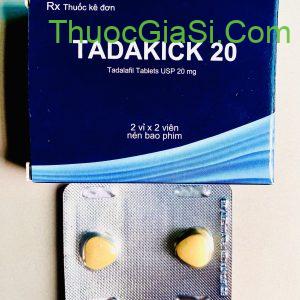 Tadakick (Tadalafil 20mg) – Hỗ trợ điều trị rối loạn cương dương, tăng cường sinh lý nam giới hiệu quả