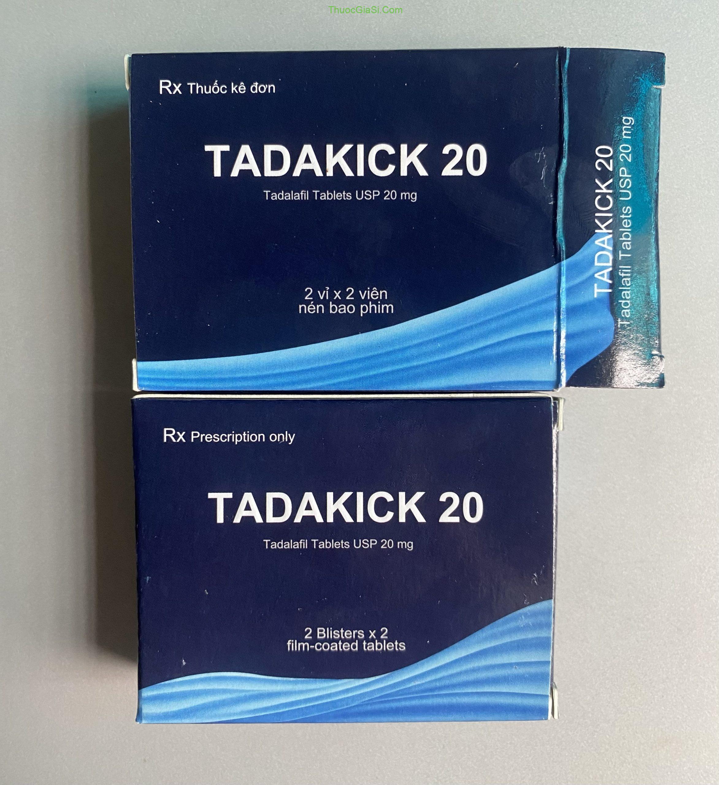 Tadakick (Tadalafil 20mg) – Hỗ trợ điều trị rối loạn cương dương, tăng cường sinh lý nam giới hiệu quả Tadakick (Tadalafil 20mg) – Hỗ trợ điều trị rối loạn cương dương, tăng cường sinh lý nam giới hiệu quả