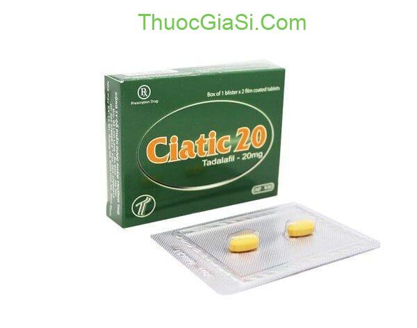 Thuốc Ciatic 20 là thuốc gì? | THUOCTOTGIASI.COM
