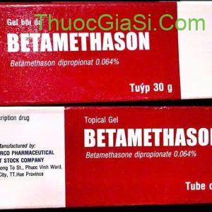 Betamethason 0.064% Medipharco 30g điều trị viêm da cơ địa