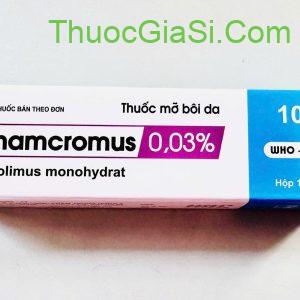 Chamcromus 0.03% 10g (Tacrolimus monohydrat 0.03) Dopharma