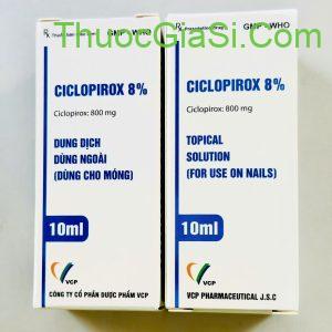 Ciclopirox 8% 10ml điều trị nấm móng tay, nấm móng chân 2 Ciclopirox8VCP