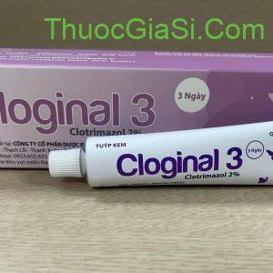CLOGINAL 3 (Clotrimazol 2%) điều trị nhiễm nấm phụ khoa