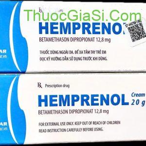 Hemprenol điều trị viêm ngứa, chàm, viêm da dị ứng, vẩy nến,