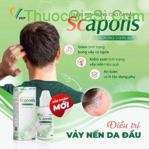 Thuốc SCAPORIS - ĐIỀU TRỊ VẨY NẾN