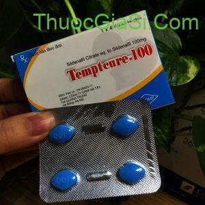 Temptcure 100 (Sildenafil 100mg) Gracure điều trị rối loạn cương dương