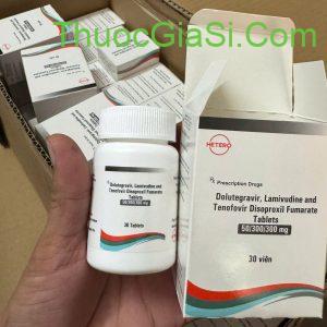 Thuoc HETERO Dolutegravir Lamivudine Tenofovir 50 300 300mg e1746857620303