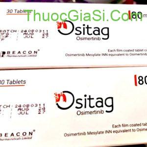 Thuoc Ositag 80 Osimertinib 80mg 30v BEACON dieu tri ung thu phoi khong te bao nho