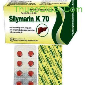 Silymarin K 70 (Silymarin 70mg) tăng cường chức năng gan