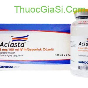 Thuốc Aclasta 5mg (Acid Zoledronic) 5ml/100ml SANDOZ điều trị loãng xương