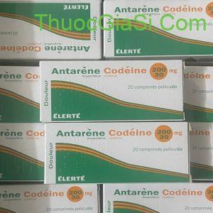 Antarene codein 200mg/30mg chống viêm và giảm đau, hạ sốt.