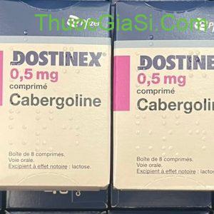 Dostinex 0.5mg (Cabergoline 0.05mg) Điều trị rối loạn tăng prolactin máu và bệnh u lành tính tuyến yên