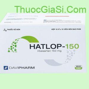 HATLOP 150 (Irbesartan 150mg) điều trị tăng huyết áp động mạch vô căn, đái tháo đường tuýp 2 