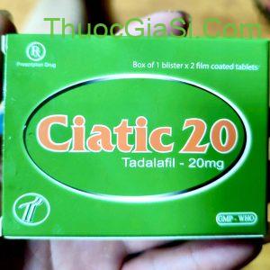 Ciatic 20 (TADALAFIL 20mg) thuốc điều trị rối loạn cương dương 9 img 4437