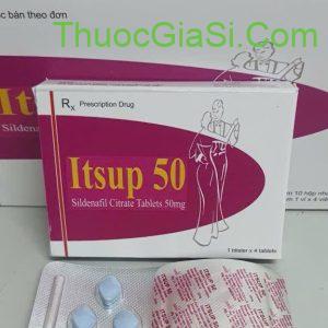 Itsup 50mg Sildenafil 50mg điều trị rối loạn cương dương, yếu sinh lý