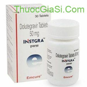 INSTGRA Dolutegravir 50mg Emcure thuốc điều trị ARV HIV 2 instgra dolutegravir 50mg 30 vien dieu tri arv hiv 5806 1 e1749892463128