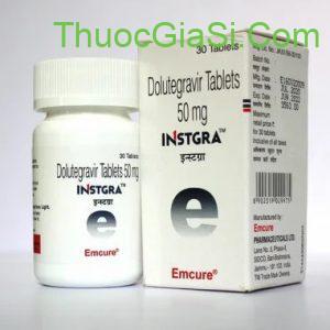 INSTGRA Dolutegravir 50mg Emcure thuốc điều trị ARV HIV