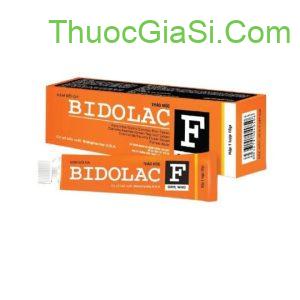 Kem bôi nấm ngứa thảo dược BIDOLAC F tuýp 10g