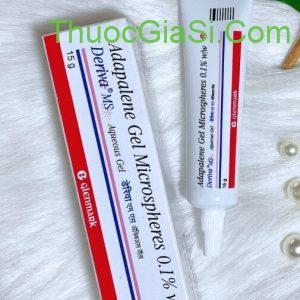 Derivas MS Gel Microspheres 01.% điều trị mụn trứng cá, giảm thâm mụn