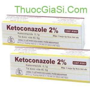 Ketoconazole 2% Mekophar điều trị nấm da, viêm da tiết bã