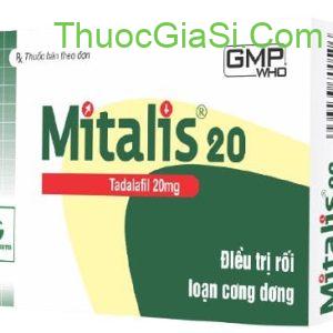 Mitalis 20 (Tadalafil 20mg) điều trị rối loạn cương dương 1 mitalis 20 6138 1