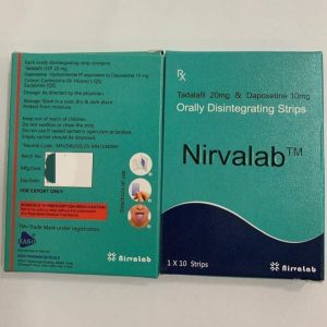 Nirvalab™ (Tadalafil 20mg + Dapoxetine 10mg) – Hỗ trợ sinh lý nam thế hệ mới