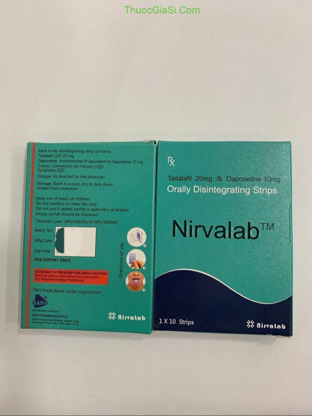 Nirvalab 20 & 10 mg