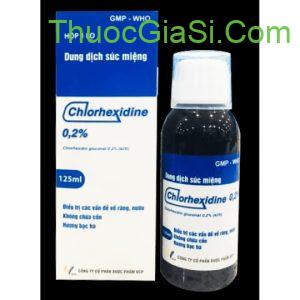 Nước súc miệng Chlorhexidine 0.2% VCP 125ml 