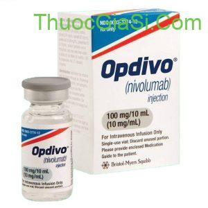 Opdivo (Nivolumab) 100mg/10ml điều trị nhiều loại ung thư