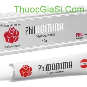 Phildomina (Hydroquinone) PHIL trị nám, tàn nhang, sạm da, tẩy trắng da, tẩy nốt ruồi đen