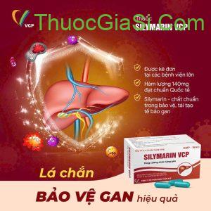 SILYMARIN VCP (Silymarin 140mg) - TĂNG CƯỜNG CHỨC NĂNG GAN
