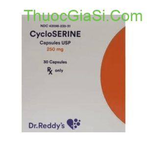 Cycloserine USP 250mg điều trị bệnh lao