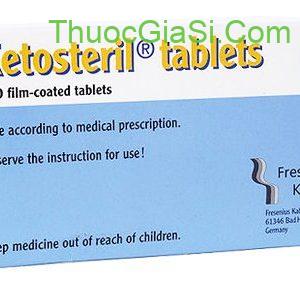 Ketosteril 600mg điều trị rối loạn chuyển hóa protein-Thuốc đạm thận