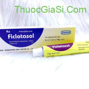 Ficlotasol 15g Hasan điều trị viêm da cơ địa nhiễm khuẩn