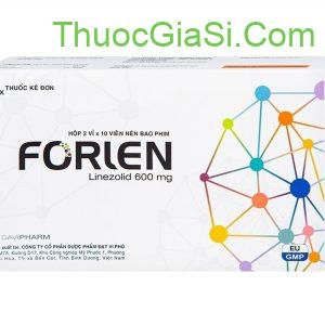 FORLEN (Linezolid 600mg) Davipharm điều trị nhiễm trùng