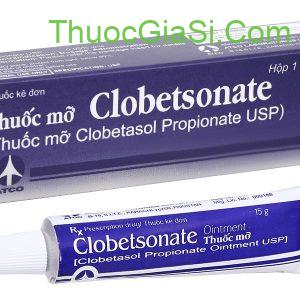 Clobetsonate ATCO Clobetasol Propionate usp trị vẩy nến, chàm tuýp 15g