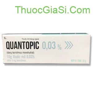 Quantopic 0.03% Quapharco điều trị chàm thể tạng